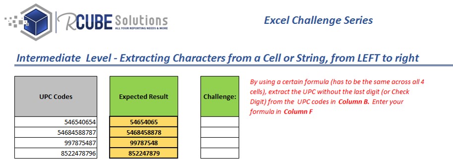 RCUBE Solutions - Medium 01 LEFT combination formula